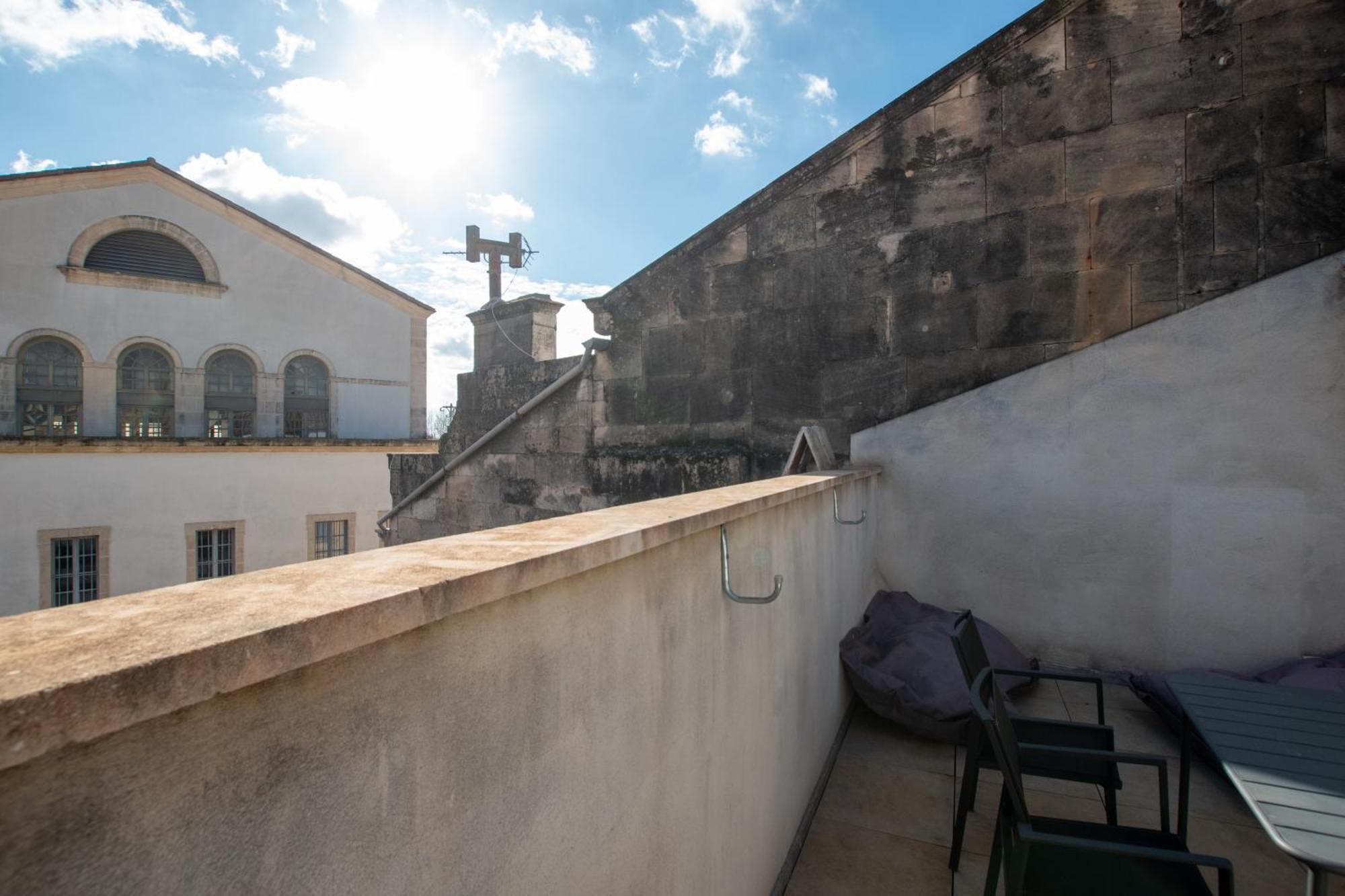 L'Escale - Clim, Terrasse Apartment Arles Bagian luar foto